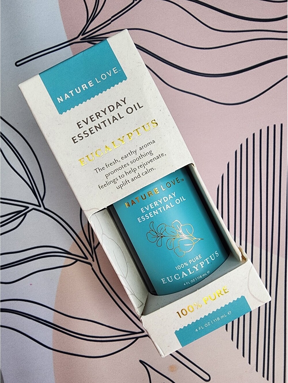 Nature Love Everyday Essential Oil Eucalyptus 4 fl oz 100% Pure